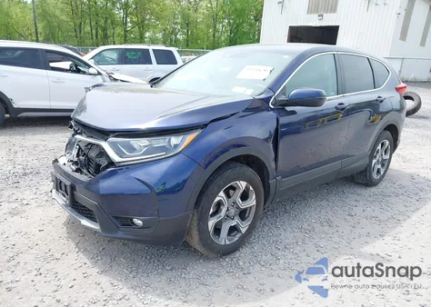 2019 Honda Cr-V Ex из США, поврежденный, VIN 2HKRW2H54KH657262